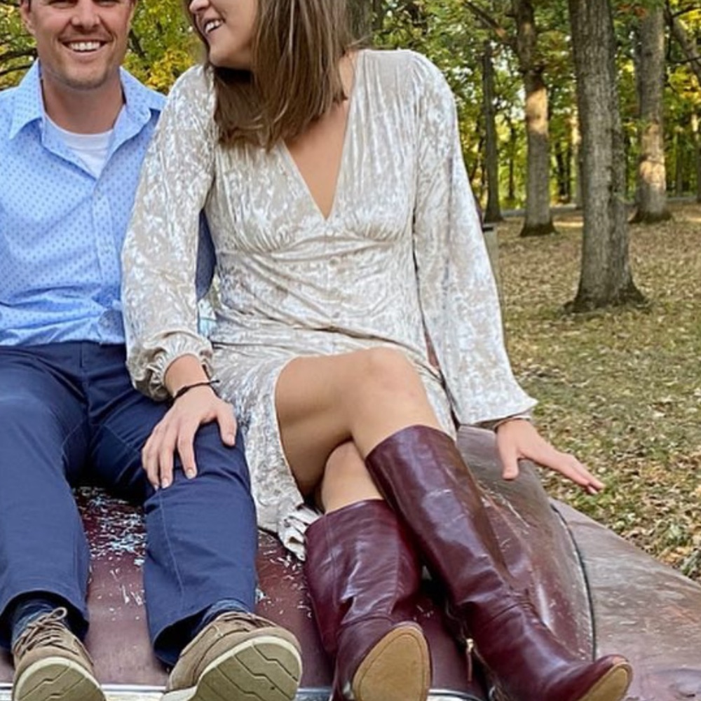 Unique velvet dress (tall)